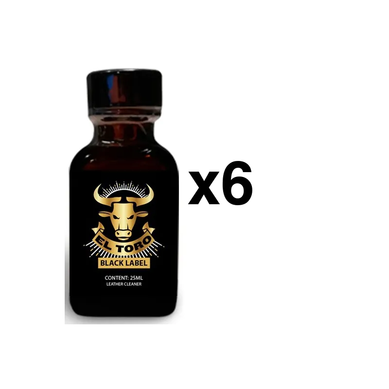 BGP Leather Cleaner EL TORO Black Label 25ml x6